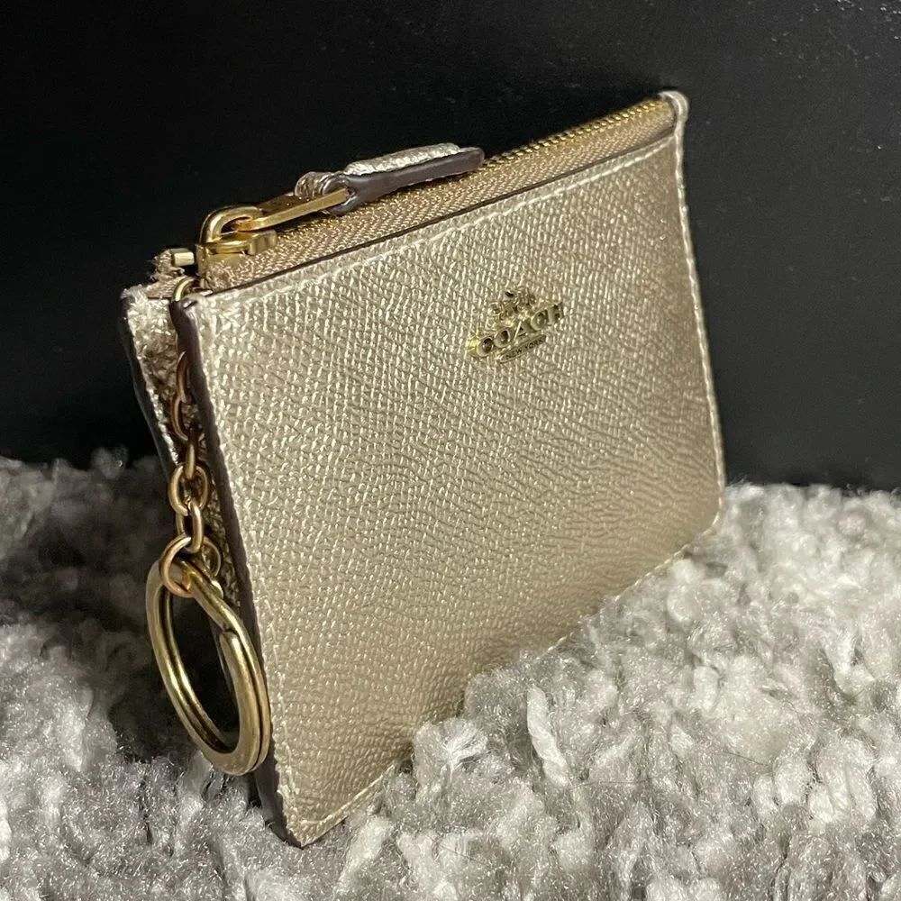 NWT Coach Metallic Mini ID Skinny - Picture 3 of 8